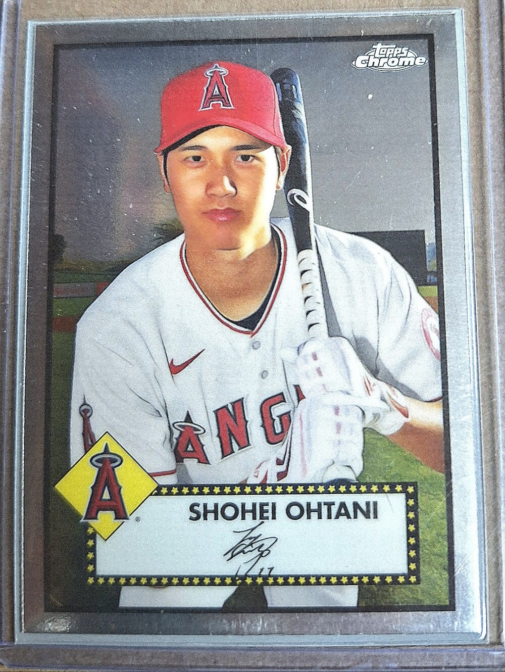 2021 Topps Chrome Platinum Anniversary SHOHEI OHTANI Baseball Card